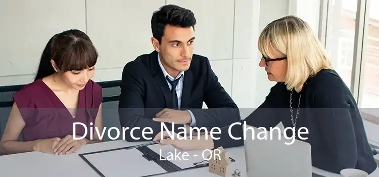 Divorce Name Change Lake - OR